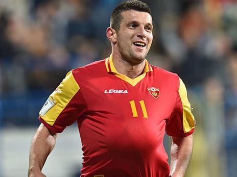 חבר של קבע בנבחרת מונטנגרו (getty)