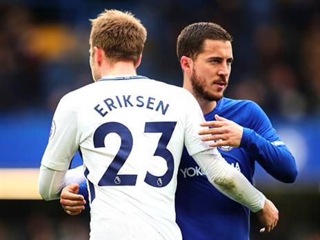 הזאר ואריקסן. יאחדו כוחות בבירת ספרד? (Chris Brunskill Ltd/Getty Images)