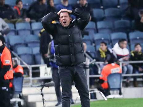 ספק אם יחזור לאמן העונה. קלינגר (צילום: דני מרון)