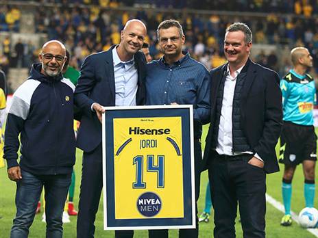 טקס העברת השרביט מג'ורדי לאיביץ' (אלן שיבר)