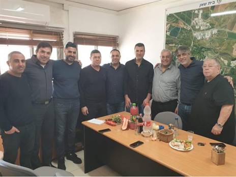 בחנו שיתוף פעולה עתידי. אנשי בית"ר והעירייה