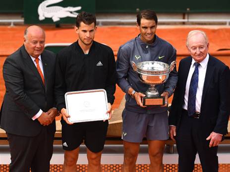 תים ונדאל. הספרדי כבר רגיל למעמד הפודיום (Getty Images)