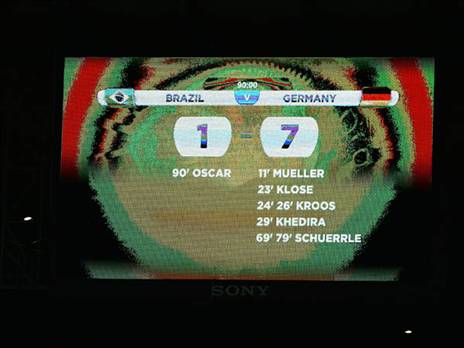 ההשפלה הגדולה ביותר של ברזיל (GETTY)