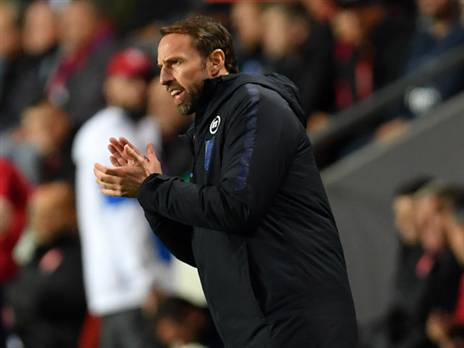 לא מרוצה מההגנה, סאותגייט (getty)