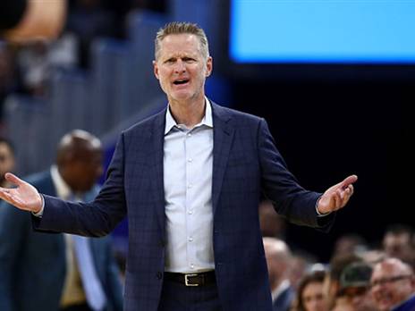 הגיע לנקודת רתיחה והתפוצץ על השופטים. סטיב קר (GETTY)