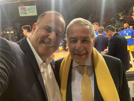 שמעון מזרחי עם יורם ביטון, מנכ"ל רשת פתאל באירופה