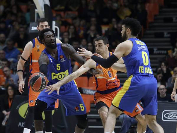 המשחק של מכבי ת"א בוולנסיה