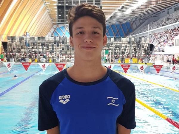 שיפור של 14 מאיות. גרומי (באדיבות איגוד השחייה)