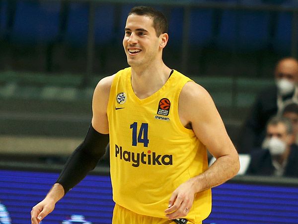 למעט ברתלומאו, כל שחקני מכבי קלעו נקודות. (צילום: אלן שיבר)