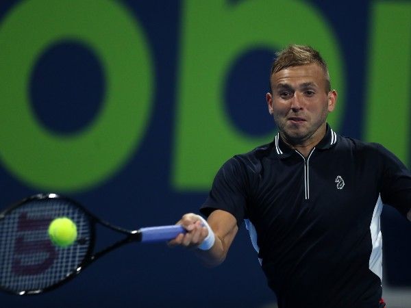 דניאל אוואנס. גרם לפדרר להזיע (Getty)