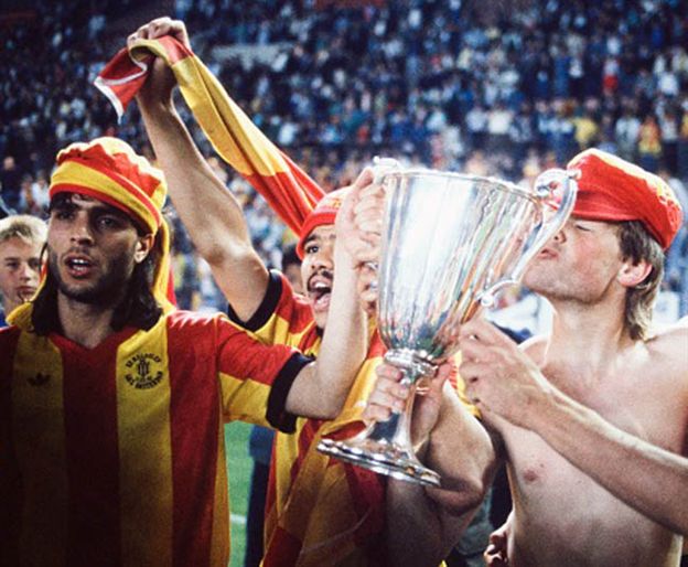 היחיד שחזר עם גביע. אוחנה במדי מכלן (getty)