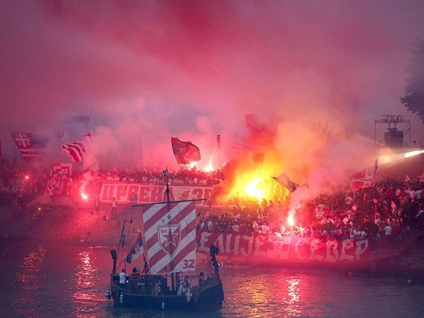 חגיגות הדאבל של הכוכב האדום (Getty Images)