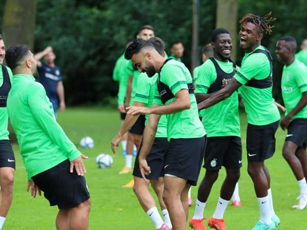 הירוקים יעבדו בין היתר גם על גיבוש השחקנים (צילום: האתר הרשמי של מכבי חיפה)