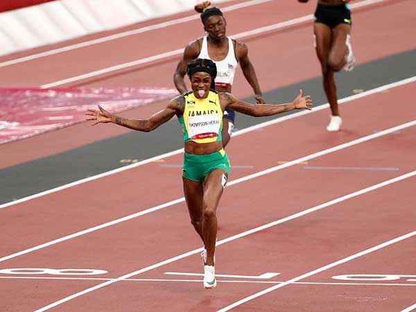 תומפסון, אולימפיאדה היסטורית (getty)