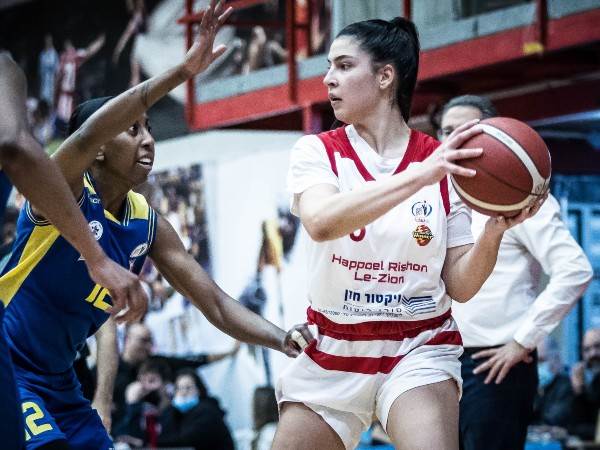 הישראלית הבולטת בראשל''צ. ציפל (קרדיט: מנהלת ליגת העל לנשים בכדרוסל)