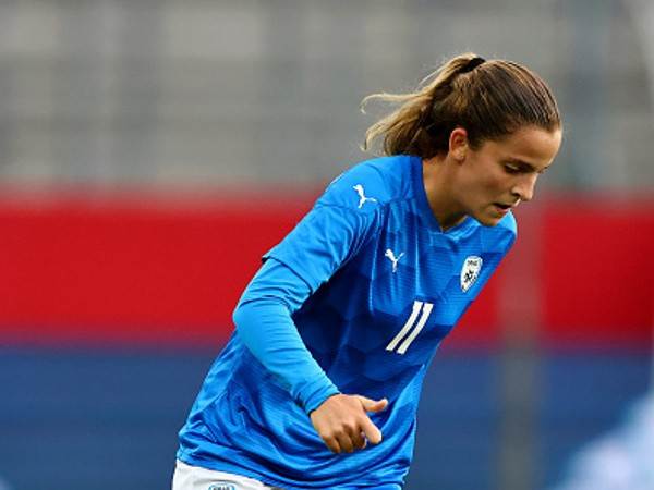 סלימהוגיץ' במדי הנבחרת (קרדיט: אוקסנה דניסוב)