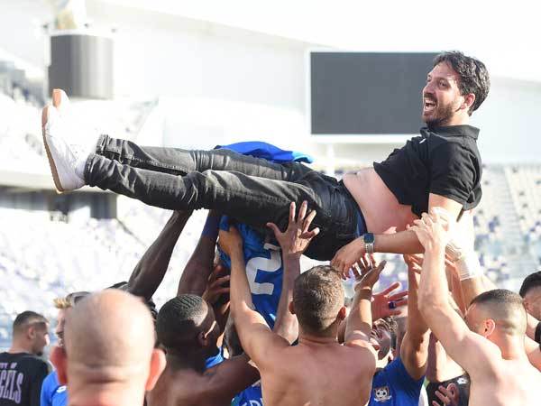 הצלחה ענקית שלו. ברקוביץ'. (ברני ארדוב)