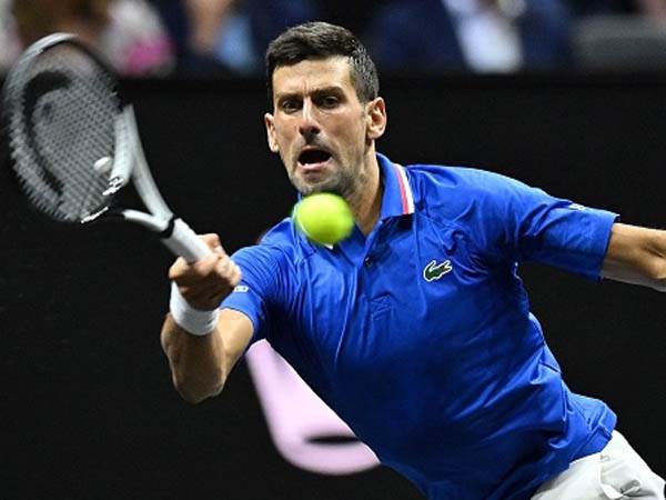 נהדר לראות אותו שוב". ג'וקוביץ' (GETTY)