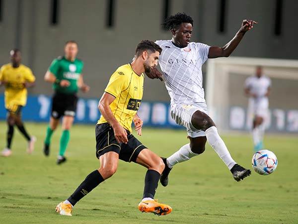 במחצית השנייה המשחק קצת יותר התאזן (צילום: אלן שיבר)