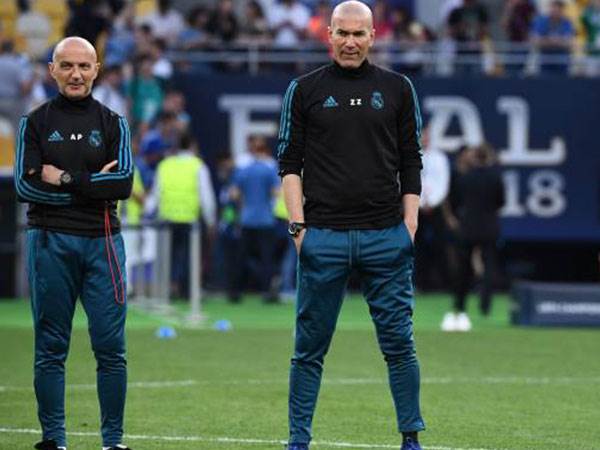 הביא אותו לריאל והעזיב אותו. זידאן ופינטוס (GETTY)