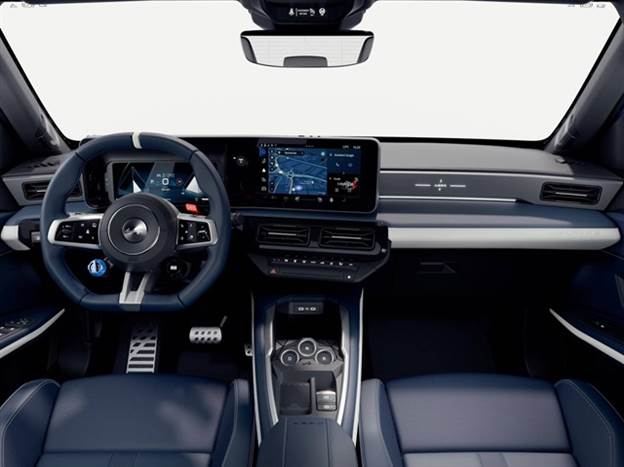 על ההגה: כפתור Overtake וגם בורר עוצמת רגנרציה