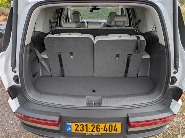 תא המטען מרגיש קטן משל סקודה קודיאק למשל