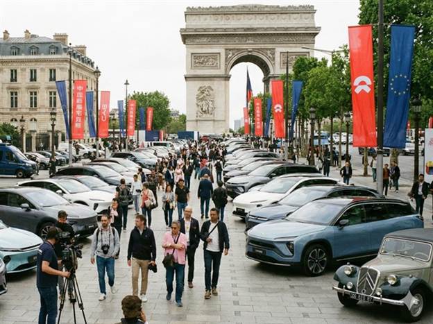 סיניות! מכוניות סיניות בכל מקום!