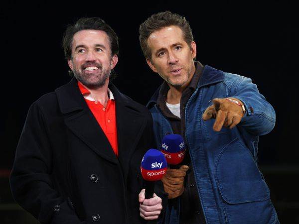 ראיין ריינולדס ורוב מקלני, בעלי רקסהאם. חשיפה מטורפת (Carl Recine/Getty Images)