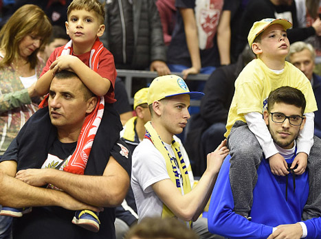 הקהל בסרביה הוא חלק משמעותי בהצלחה (getty)