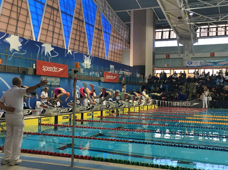 היום השני הסתיים בבריכת השחייה