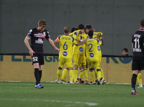 ניצחו, אבל הזיעו. שחקני מכבי ת"א