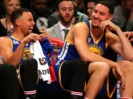 קרי השאיר לחברו את הבמה השנה (Getty)