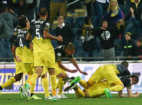 סאבו הוסיף וולה ענק שלא רואים בכל יום (צילום: דני מרון)