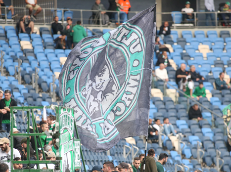 הקהל הירוק לא קיבל את השחקנים (יוסי שקל)