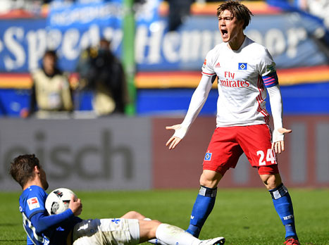 הסתבכה. המבורג (getty)