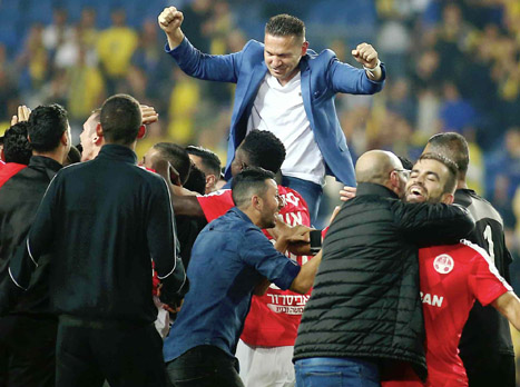 בכר. "נתנו משחק של אלופה אמיתית" (צילום: אלן שיבר)