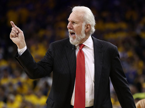 שחקניו לא האמינו. גרג פופוביץ' (getty)