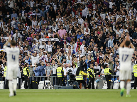 אחד מכל שלושה אוהד של ריאל (Getty)