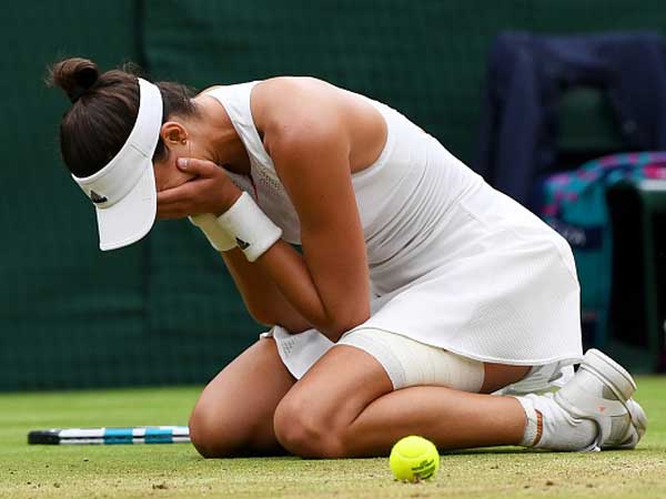 גראנד סלאם שני בקריירה. רגע הזכייה של מוגורוסה (Getty)