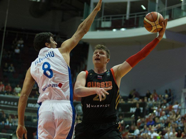 אליהו. תרם את חלקו בדקות הטובות של הנבחרת (צילום: איגוד הכדורסל)