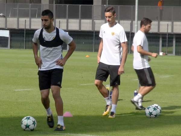 בישל במשחק האחרון. קבהא באימון המסכם