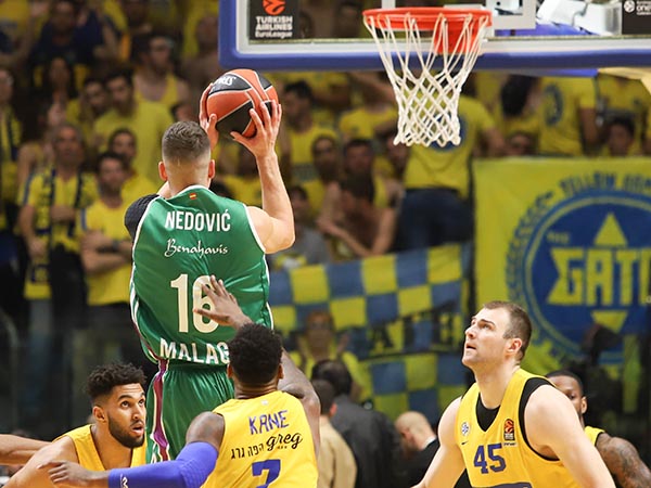 נדוביץ'. ניצחון רביעי רצוף למלאגה (דני מרון)