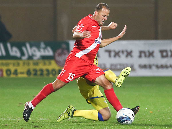 חאלד חלאיילה. באופן נדיר הוא סיים את המשחק בלי כרטיס צהוב (דני מרון)