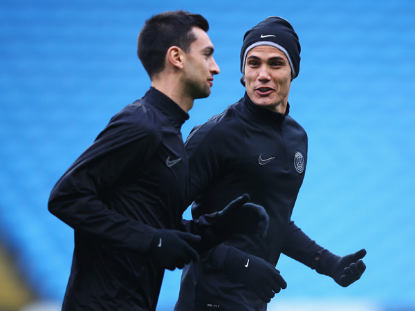 הגיב לטיאגו סילבה ברשת. פסטורה עם קבאני (getty)