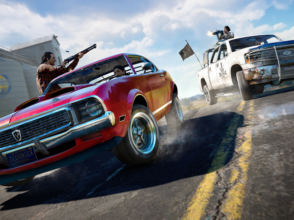 המשחק מציע מגוון דרכים לנוע בפה: מרכבים...