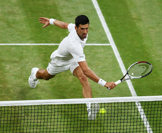 פתח וסיים טוב יותר. ג'וקוביץ' (Getty)