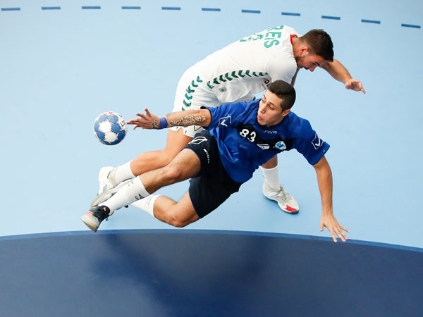 תצוגה מאכזבת של הנבחרת. (UROS HOCEVAR - EHF)