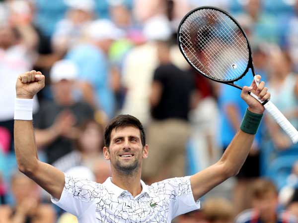 בשלב הבא. ג'וקוביץ' (Getty)