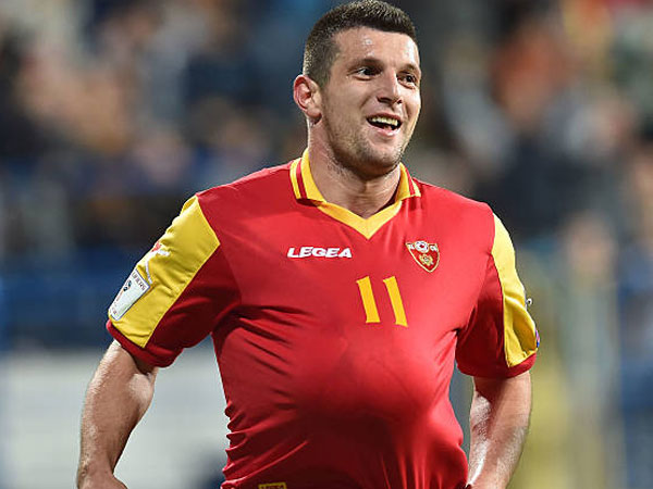 חבר של קבע בנבחרת מונטנגרו (getty)