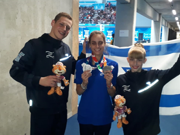 מדליה שלישית למשלחת (הוועד האולימפי בישראל)